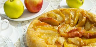 Тарт татен с яблоками из слоеного теста - Рецепты Тарт татен с яблоками из слоеного теста