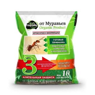 Средство «Биогрядка от муравьев» производства компании «КемиПро» не содержит химии и тяжелых ядовитых веществ. Средство «Биогрядка от муравьев» производства компании «КемиПро» не содержит химии и тяжелых ядовитых веществ.