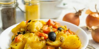 Картофель тушеный по-индийски - Рецепты Картофель тушеный по-индийски