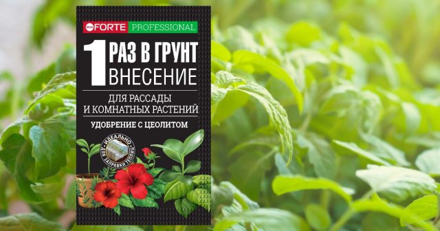 Наноудобрение для комнатных растений, рассады, теплиц и грядок, 100 гр Bona Forte