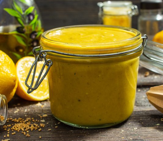 Французская горчица с лимоном