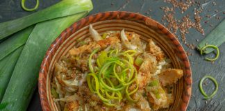 Салат с киноа и курицей