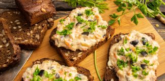 Овощной паштет с домашним творогом