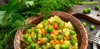 Картофельный салат с молодым горошком - Рецепты Картофельный салат с молодым горошком