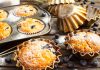 Кексы с голубикой и яблоками