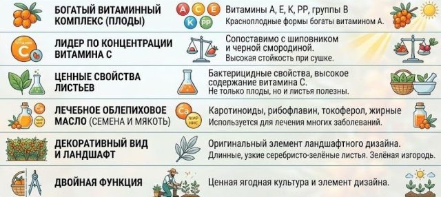 Почему стоит посадить облепиху у себя в саду