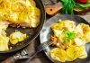 Вкуснейшее запечённое мясо с картошкой в духовке