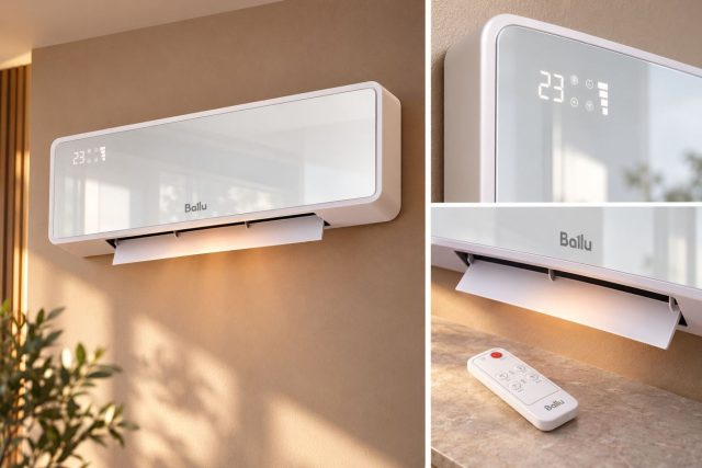 Ballu BFH/C-7020W: тепло со стены по кнопке с пульта Ballu BFH/C-7020W: тепло со стены по кнопке с пульта